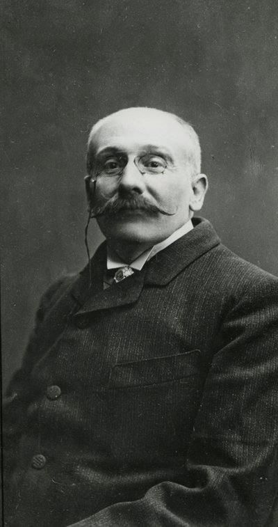 Portrait of Léon Frapié by A. Gerschel